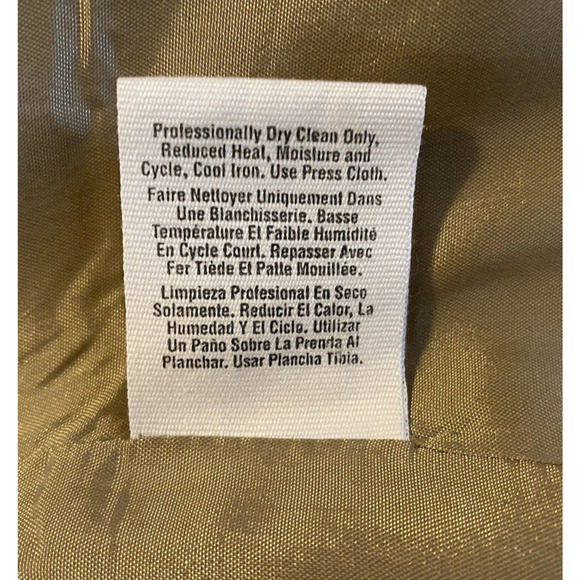 DKNY Blazer Womens Sz 6 Wool & Cashmere Blend Sport Coat Light Brown Suit Jacket - Picture 11 of 16